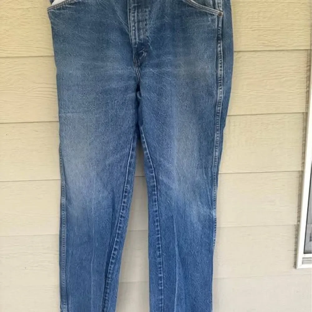 Dickies Men’s Relaxed Fit Straight Leg Jeans 38x32 Medium Wash